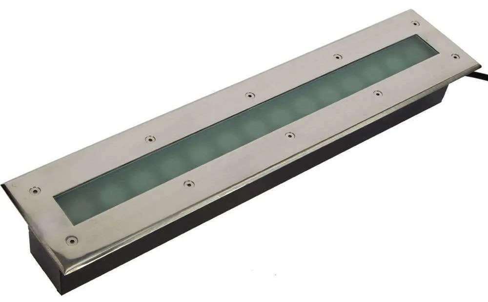 Προβολέας-WallWasher Χωνευτός VK/02015R/W/50 50x11x6,5cm Led 1060Lm 12W 3000K IP67 Grey VKLed