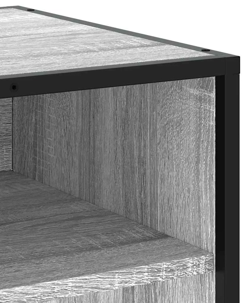 ντουλάπι τηλεόρασης vidaXL Γκρι Sonoma 270x40x46cm Κατασκευασμένο ξύλο