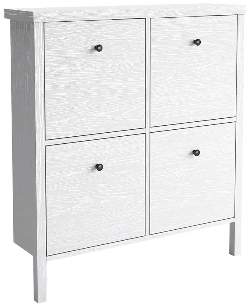 Παπουτσοθήκη 787CDL1103 98x26x104cm White Particle Board