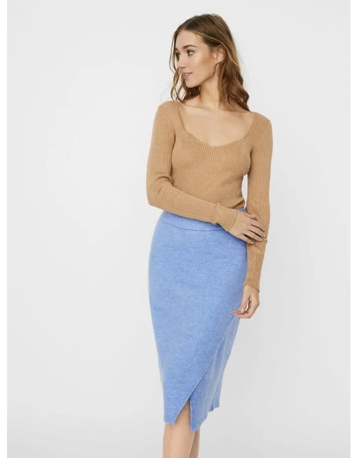 Μπλούζα γυναικεία "Sweetheart beige" Vero Moda