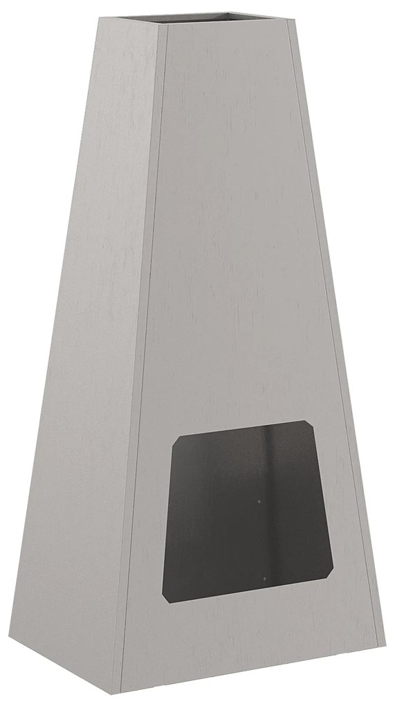 vidaXL Φωτιά 50x35x100 εκ. Ανθεκτικό Χάλυβα