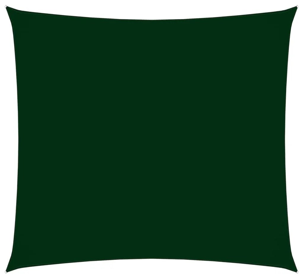 Πανί Σκίασης Τετράγωνο Σκούρο Πράσινο 7 x 7 μ από Ύφασμα Oxford - Πράσινο
