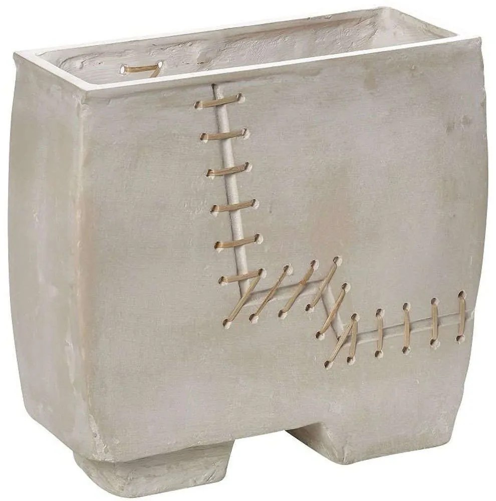 Διακοσμητικό Βάζο LIF109 33x12,7x30,4cm Beige Espiel Paper