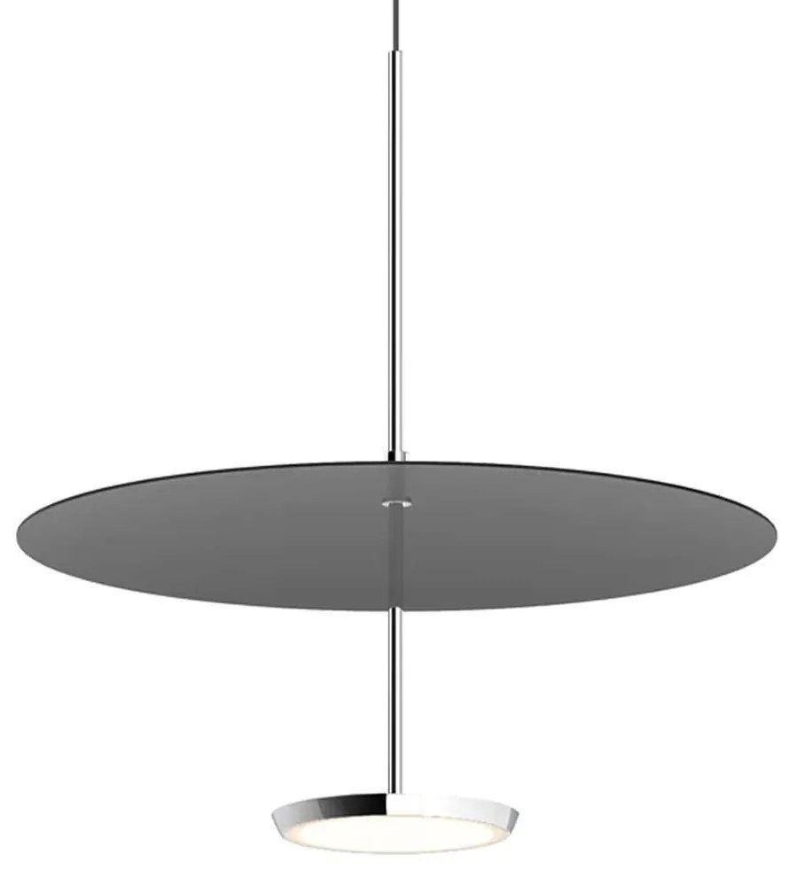 Φωτιστικό Οροφής Sky Dome 18 10570/10571 46x44,4cm Led 1250lm 18W Aluminium-Black Pablo Designs