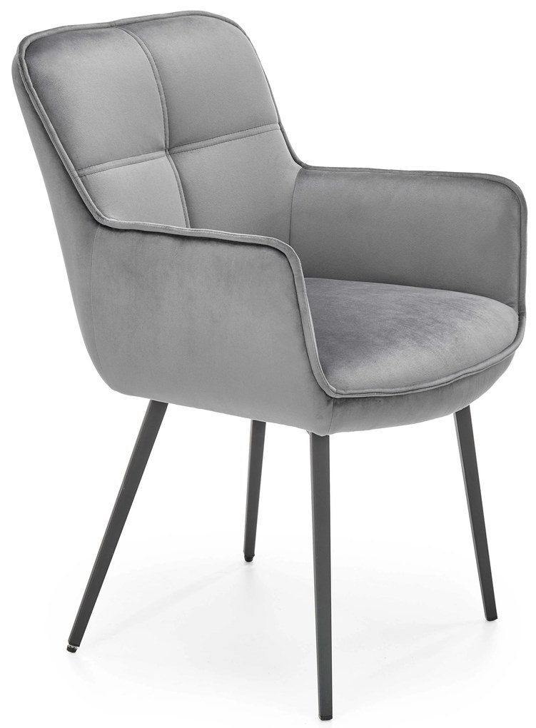 K463 chair grey DIOMMI V-CH-K/463-KR-POPIEL