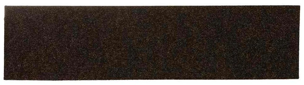 vidaXL Πατάκια Σκαλιών Αυτοκόλλητα 15 τεμ. Καφέ Ορθογώνια 76x20 εκ.