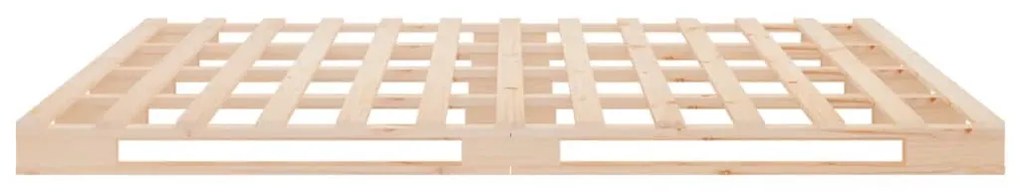 Κρεβάτι Παλέτες 180 x 200 εκ. Μασίφ Ξύλο Super King Size 821407