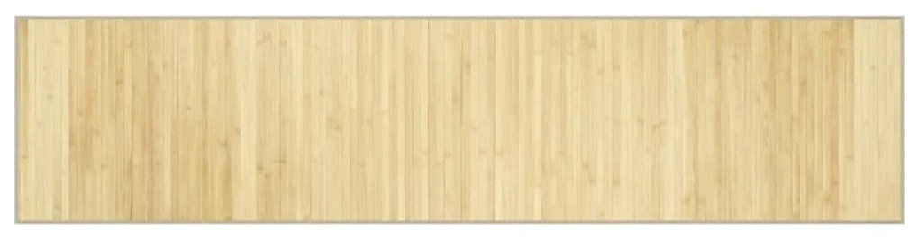 vidaXL Χαλί Ορθογώνιο Ανοιχτό Φυσικό 70 x 300 εκ. Μπαμπού