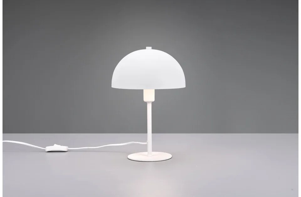 Επιτραπέζιο Φωτιστικό 1xΕ14 Μανιτάρι Nola Trio Lighting-506200131-Λευκό 506200131