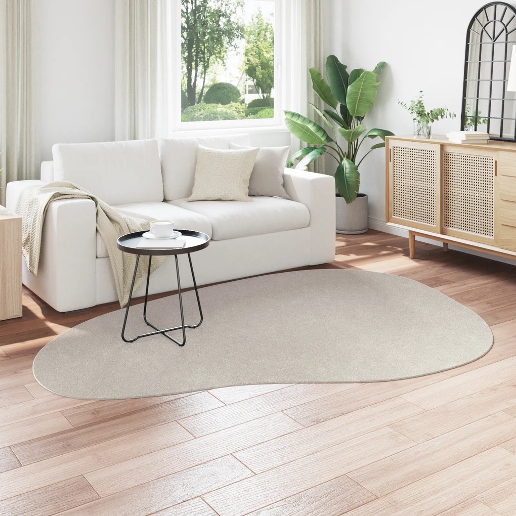 vidaXL Χαλί 'HUARTE'Short Pile Soft και Πλυμένο Άμμος 160x230 εκ.