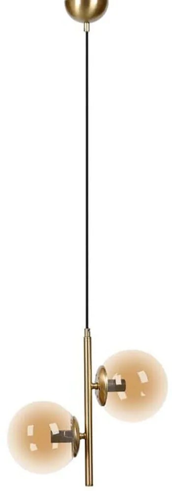 Φωτιστικό Οροφής 835-225-343 35x100cm 2xE14 60W Gold