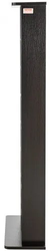 VEVOR Media Storage Cabinet 8 Layers Adjustable DVD Shelves 464 CDs Espresso