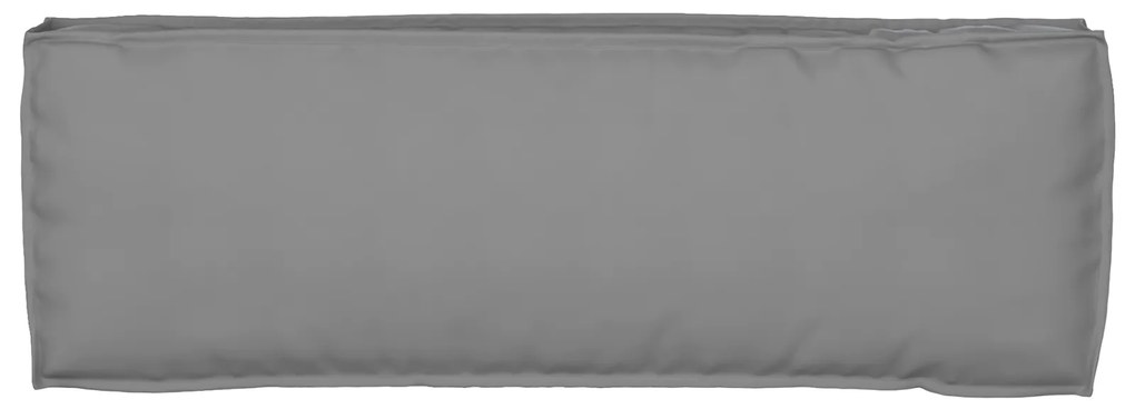 vidaXL Μαξιλάρι Παλέτας για Πάγκο Γκρι 120x40x8 εκ Υφασμάτινος Πολυεστέρας