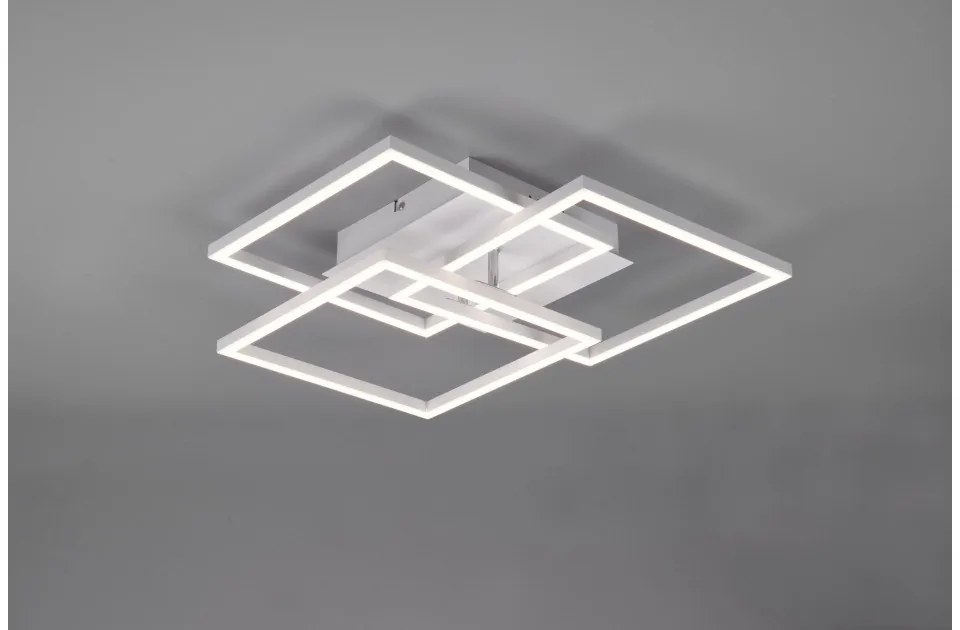 Πλαφονιέρα Φωτιστικό Οροφής LED 27W Dimmable 2700-6000K Κινητό Εφέ Mobile Trio Lighting-R62883131-Λευκό R62883131