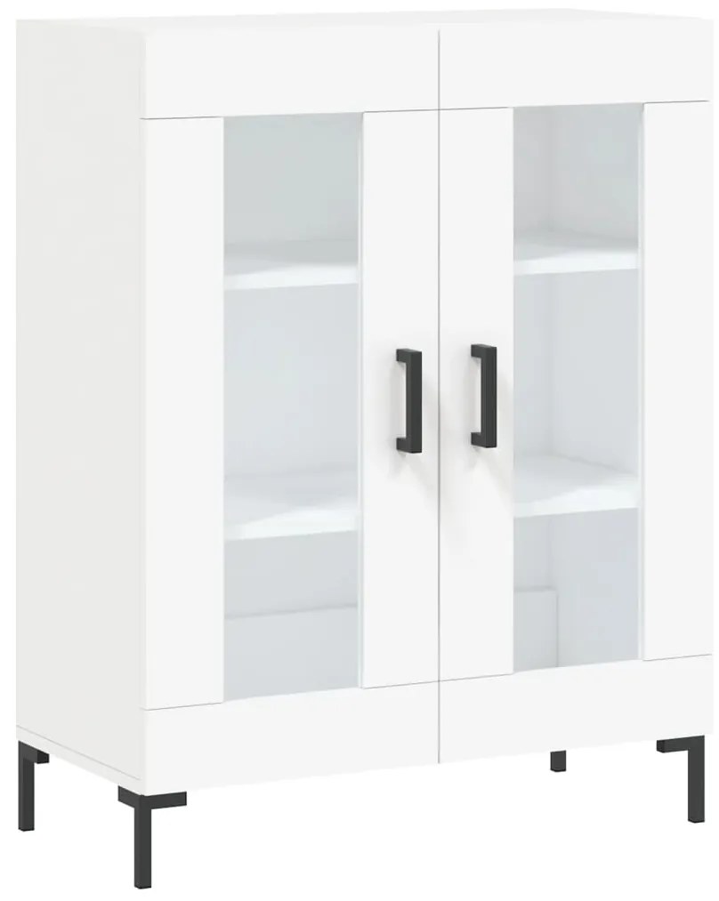 vidaXL Ντουλάπι Λευκό 69,5x34x180 εκ. από Επεξεργασμένο Ξύλο