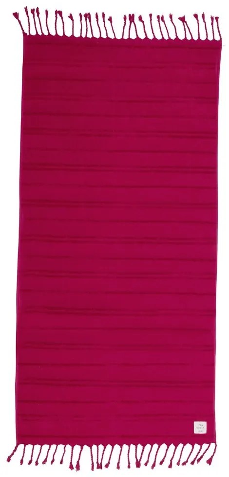 Πετσέτα Θαλάσσης Expression 23 Sangria Nef-Nef Homeware Θαλάσσης 80x160cm 100% Βαμβάκι