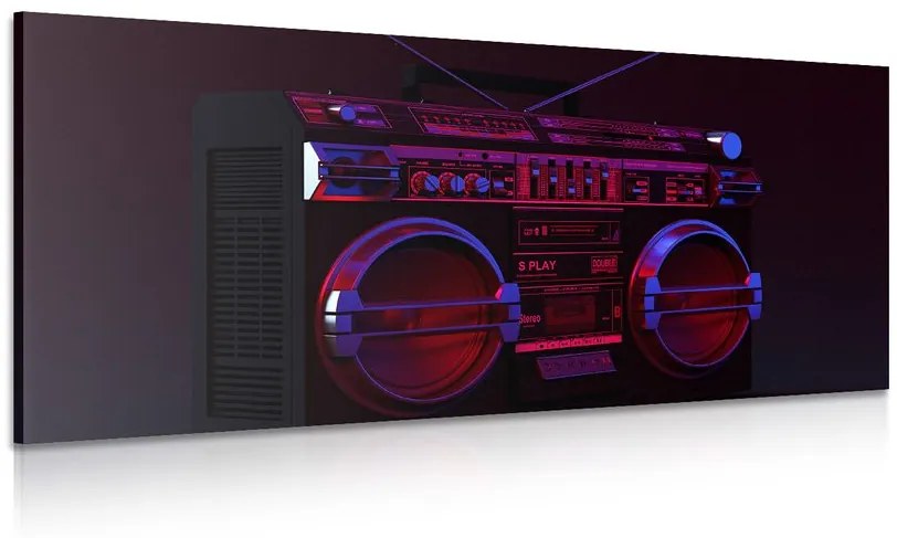 Εικόνα ραδιόφωνο ντίσκο από τη δεκαετία του '90 - 100x50