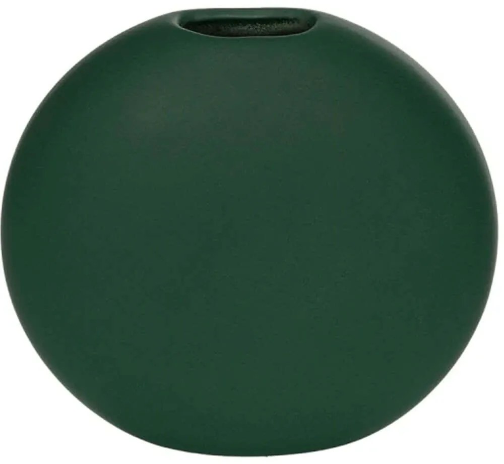 Βάζο Menorca 21292 15x15x14cm Green GloboStar Κεραμικό