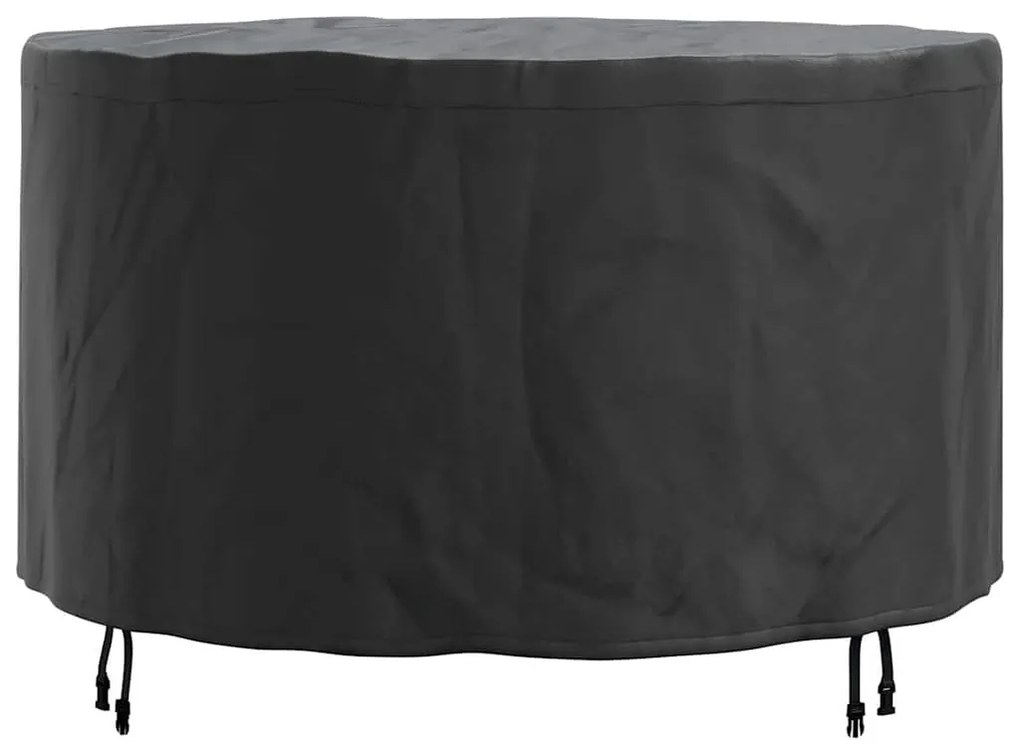 vidaXL Κάλυμμα επίπλων εξωτερικού χώρου 128 x 128 x 71 εκ. Ύφασμα 600D