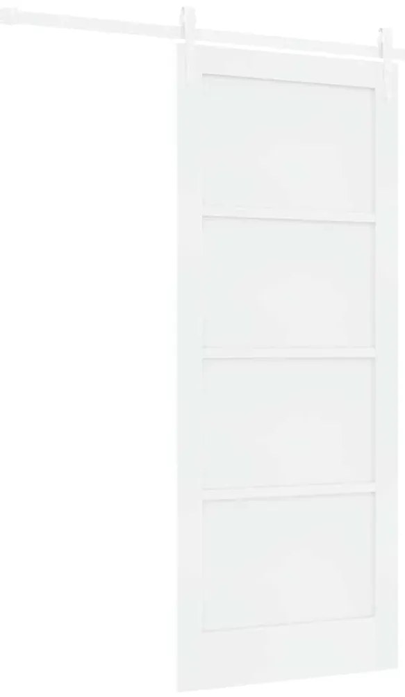 vidaXL Συρόμενη Πόρτα Άλλο ORKDAL Λευκό 83 x 202 εκ.