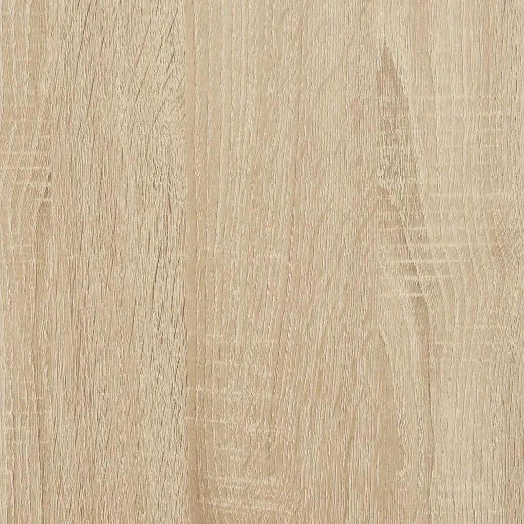 Ράφι παπουτσιών Sonoma Oak 80x30x98 cm Κατασκευασμένο ξύλο - Καφέ