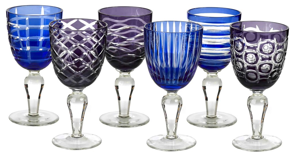 Wine Glass POLS POTTEN σετ 6 τεμ σε πολλαπλά σχέδια 140-230-114-000M