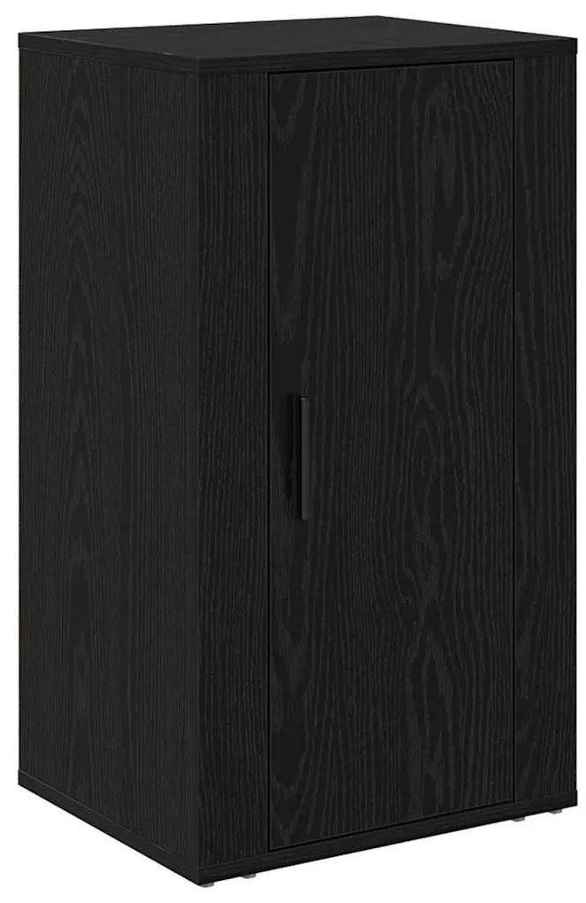 vidaXL Πλαϊνό γραφείο Μαύρη δρυς 40 x 33 x 70 εκ. Επεξεργασμένο ξύλο