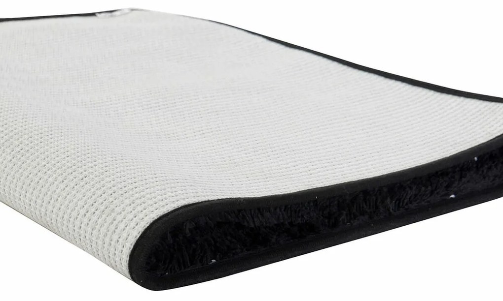 Χαλί DKD Home Decor 8424001815975 Λευκό Μαύρο