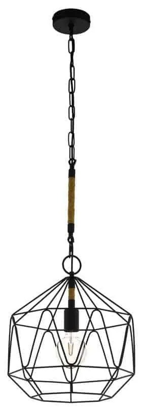 Φωτιστικό Οροφής 'Cottingham' 43328 Black Eglo Metal
