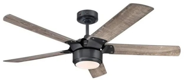 Ανεμιστήρας Οροφής LED 53W Μαύρο-Καφέ Ξύλο Morris 7225940 Westinghouse-7225940-Καφέ 7225940