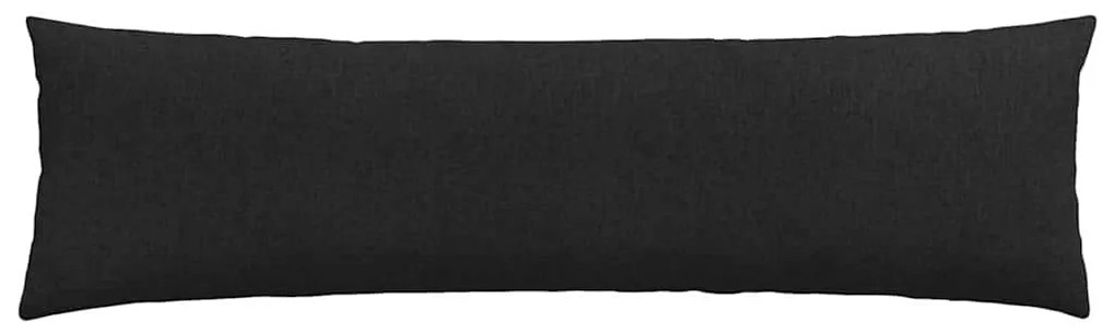 vidaXL Μαξιλάρι Καναπέ 2 pcs Μαύρο 145 x 40 εκ. ύφασμα