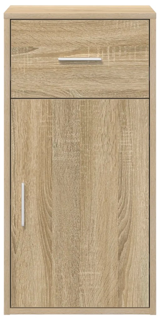 vidaXL Ντουλάπι Αποθήκευσης Sonoma Oak Sonoma Oak MDF Μεσαίο
