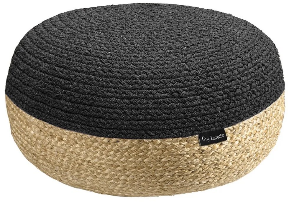 Πουφ Maya Ottoman 50X50X25 Natural Guy Laroche