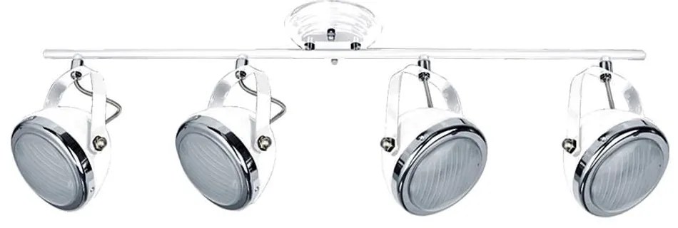 Φωτιστικό Οροφής Spot 77-2194 T12022A-4TU White Juno A2 White Mat Homelighting Metal, Glass