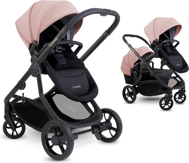 iCandy Καρότσι Orange 4 Bundle Rose