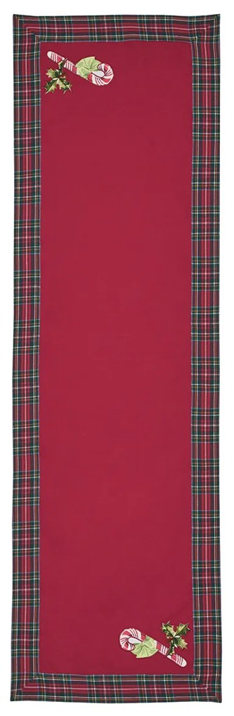 Χριστουγεννιάτικη Τραβέρσα (45x150) S-F Oswald Red N3C762001