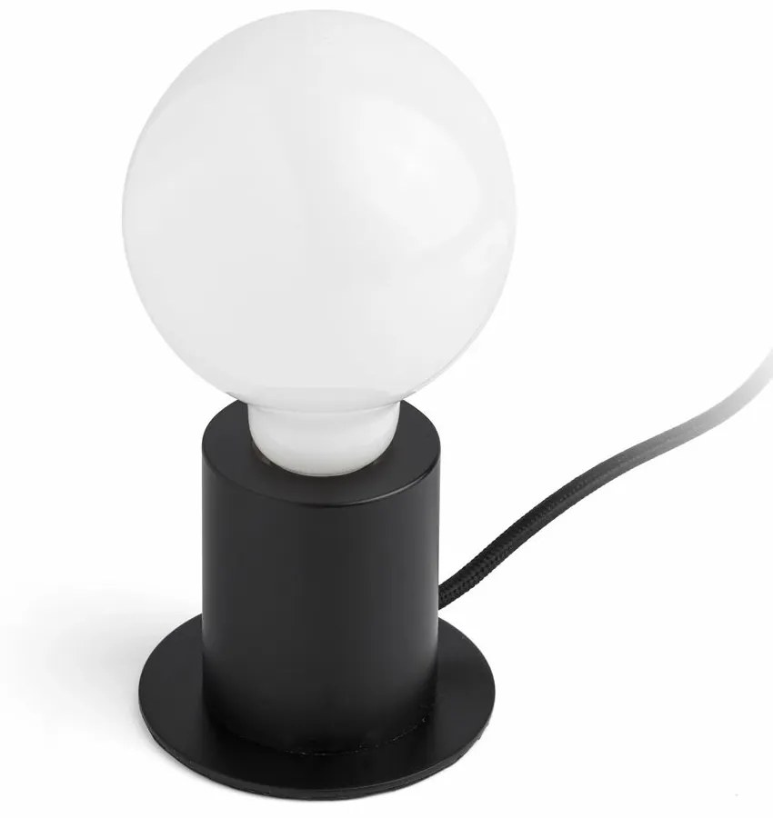 Επιτραπέζιο Φωτιστικό Ten 62169 E27 max 15W Black Faro Barcelona Steel
