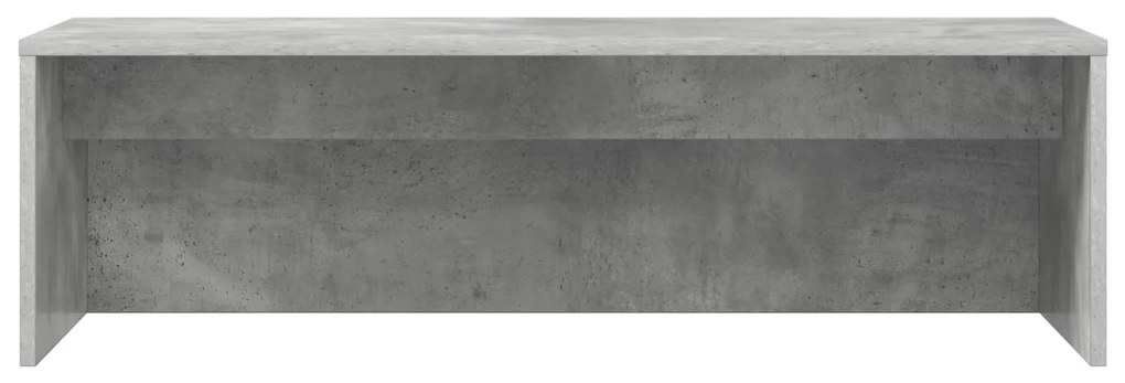 vidaXL Επιτοίχιο γραφείο Επιτοίχιο Σκυρόδεμα Γκρι 100 x 45 x 30 εκ