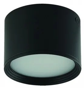 Σποτ Φωτιστικό Οροφής LED 8W IP20 3000K Zambelis-22134-Μαύρο 22134