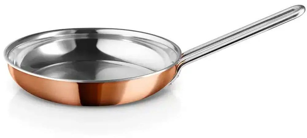 Τηγάνι Copper 271010 24cm Inox-Copper Eva Solo 24cm Stainless Steel,Brass