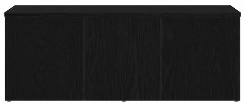 vidaXL Βάση TV με συρτάρι Μαύρο 80 x 34 x 30 εκ. Επεξεργασμένο ξύλο