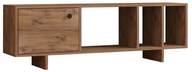 Έπιπλο τηλεόρασης Folsom Megapap χρώμα atlantic pine 140x29,9x45εκ.