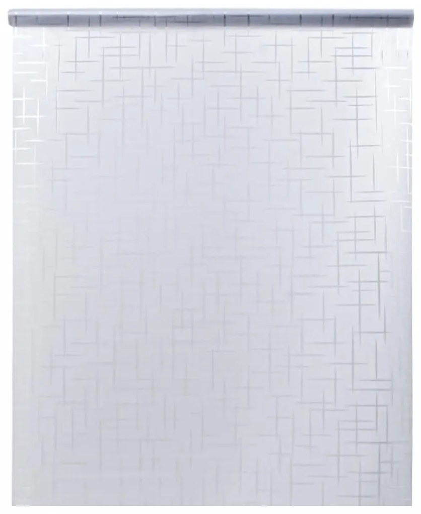 vidaXL Μεμβράνη Παραθύρου Αμμοβολή Σχέδιο Περσίδες 45x500 εκ. από PVC