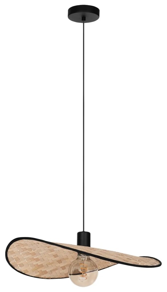 Φωτιστικό Κρεμαστό Eglo 44044 MARYWELL Μαύρο Ματ (Black Mat)