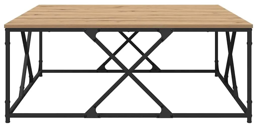 vidaXL Τραπεζάκι σαλονιού Artisan Oak 100 x 100 x 40 cm