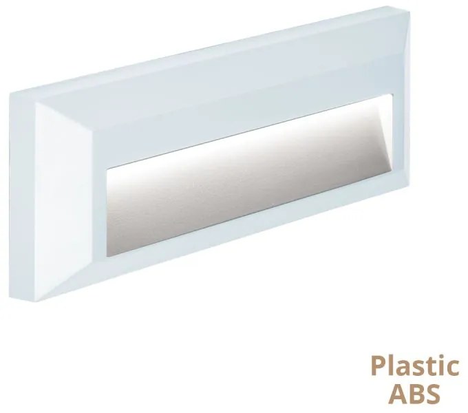 Απλίκα Led L:230 Λευκή Leros Plus - 4138101 - 1.5W - 20W - 4138101