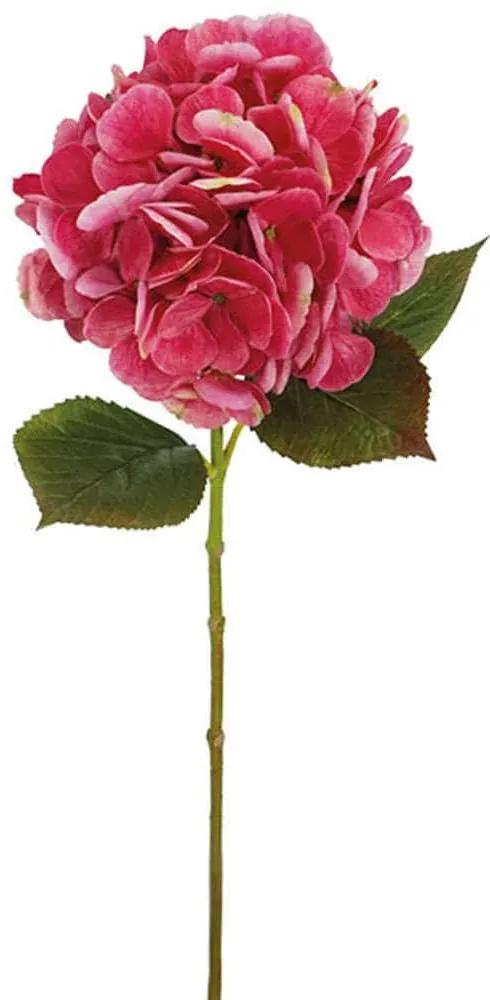 Τεχνητό Λουλούδι Ορτανσία 00-00-18745-3 60cm Fuchsia Marhome Συνθετικό Υλικό