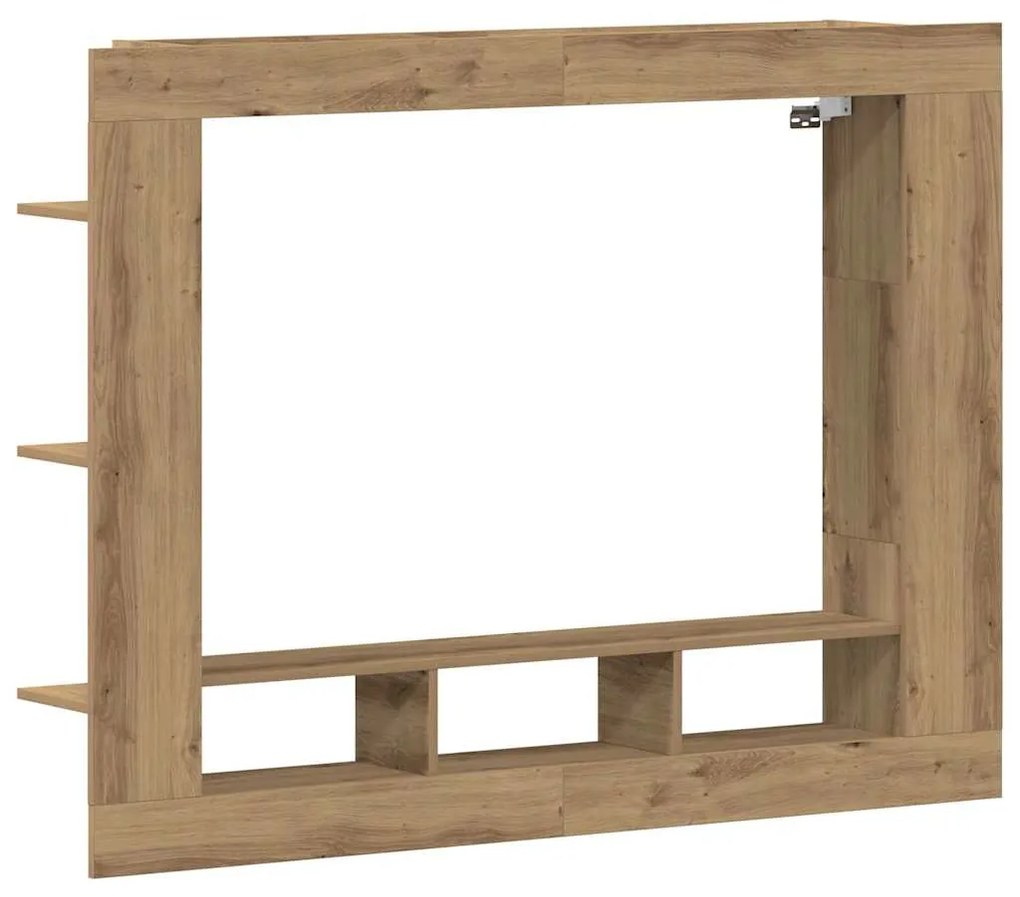 vidaXL Ντουλάπι TV artisan δρυς 152 x 22 x 113 εκ. Επεξεργασμένο ξύλο