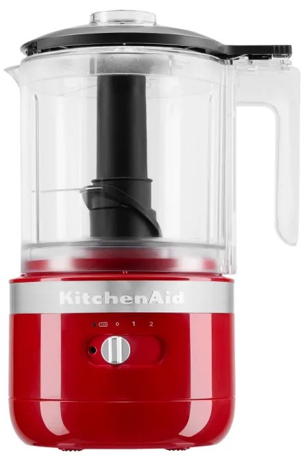 Πολυκόπτης Multi  KitchenAid 5KFCB519EER, 12 V, 1,18 L, 3500 rpm/min, 2 ταχύτητες + Pulse, BPA Free, κόκκινο