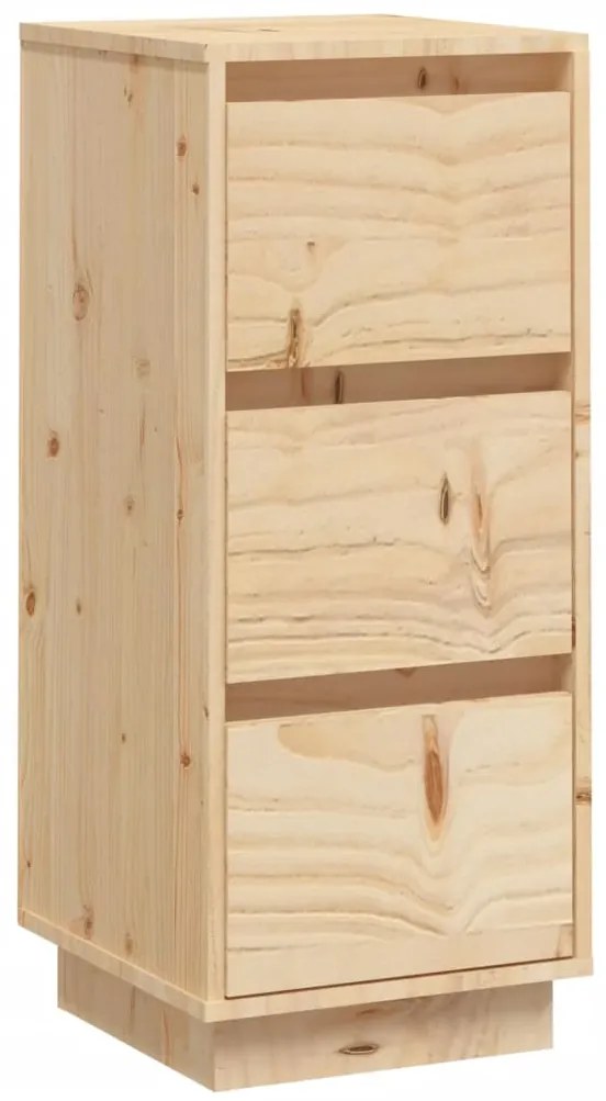 vidaXL Ντουλάπι 32 x 34 x 75 εκ. από Μασίφ Ξύλο Πεύκου